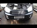 Toyota RAV4 2002 4D4 diesel changing starter motor...Hot starting problems