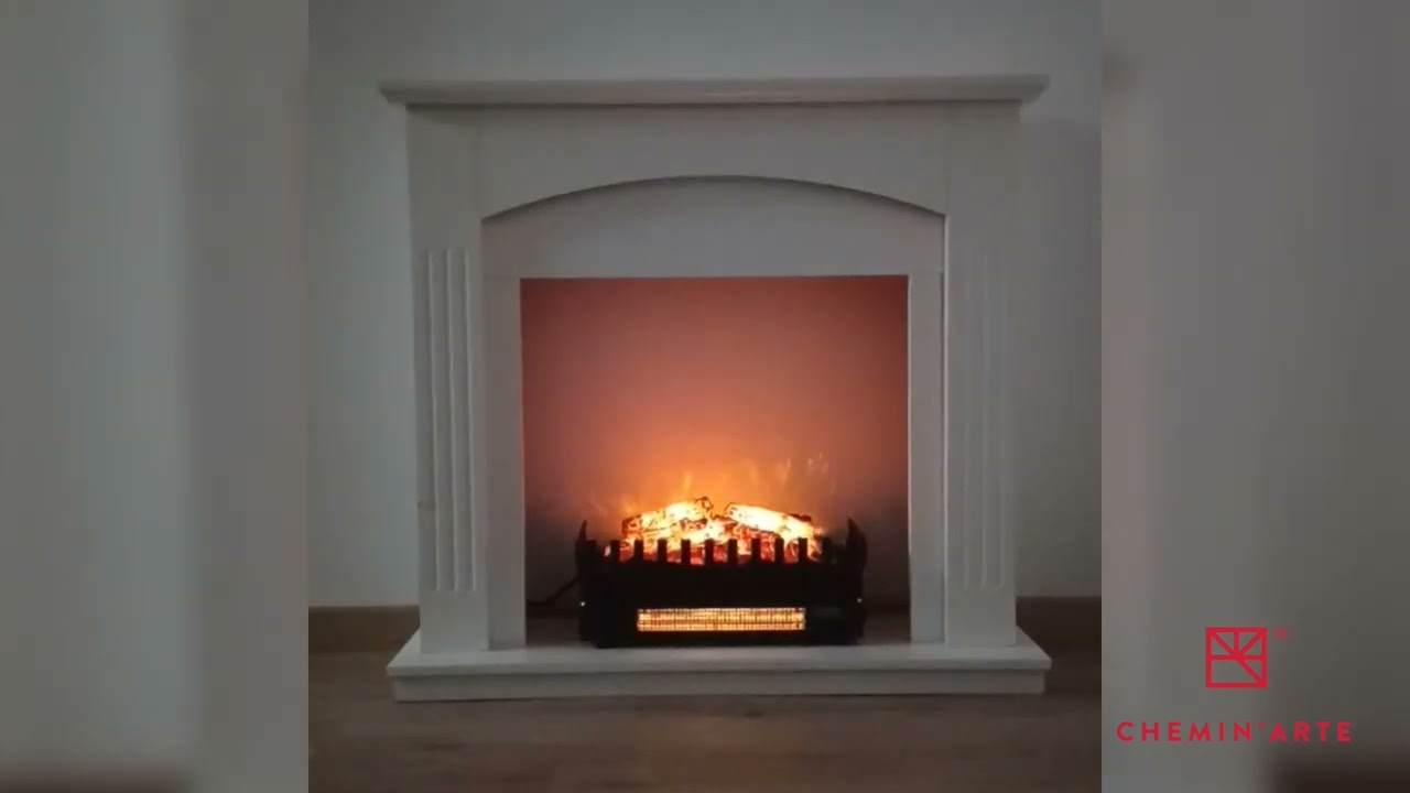Cheminée Électrique : FOYER EFFET FLAMMES 117 - Chemin'arte