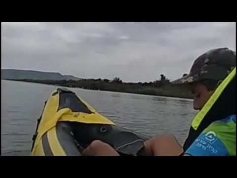 КАЯК С ЭЛЕКТРОМОТОРОМ . intex explorer k2  ИСПЫТАНИЕ .Обзор каяка .