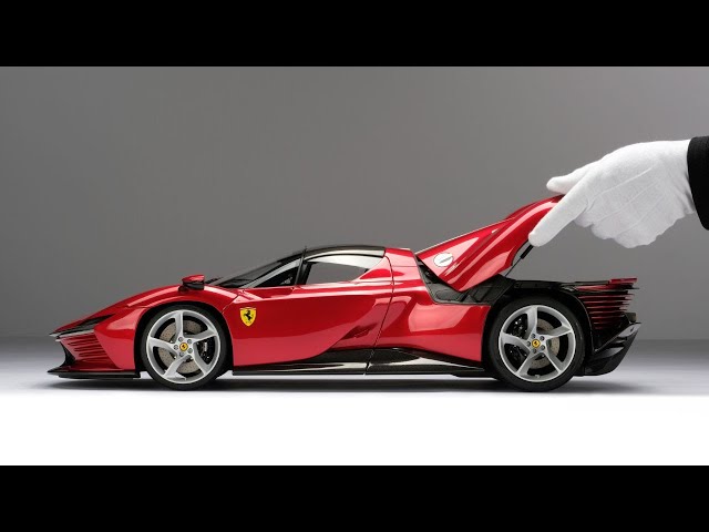 Handling Your Model: Ferrari Daytona SP3 at 1:8 scale - YouTube