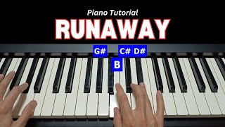 FULL PIANO TUTORIAL of Runaway by Kanye West. A slow step-by-step guide