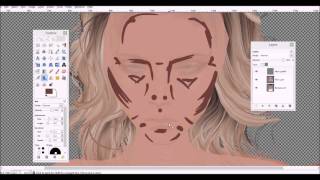 Gimped IMVU ~ Skin Tutorial: Shading