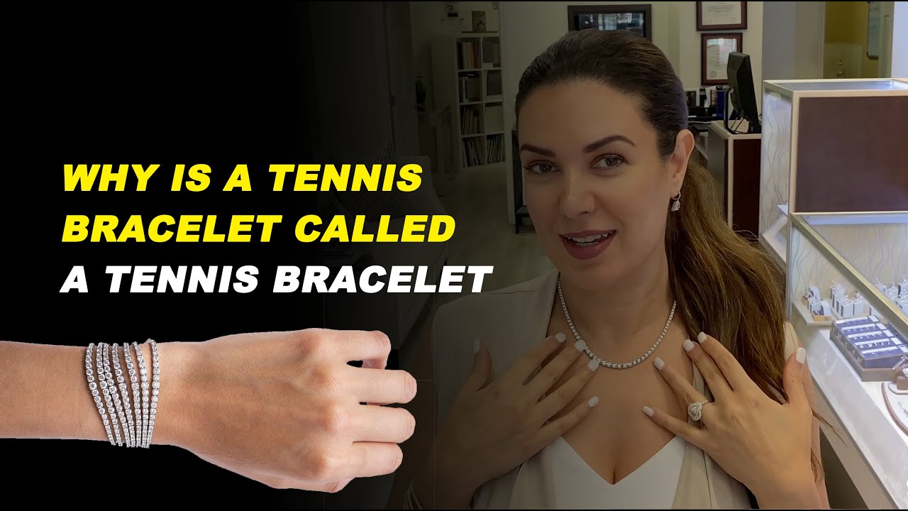 Why Is A Tennis Bracelet Called A Tennis Bracelet Brax Jewelers YouTube
