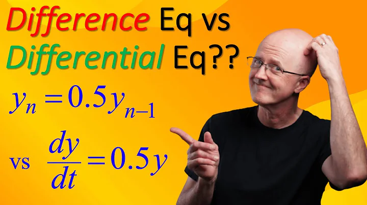 Difference Equation vs Differential Equation: How Are They Similar? How Are They Different?