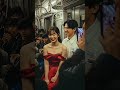 満員電車～ Compilation - 3 今日は赤いドレス / 오늘은 빨간 드레스예요 / 今天是紅色禮服 / Today is a red dress / #stressrelief