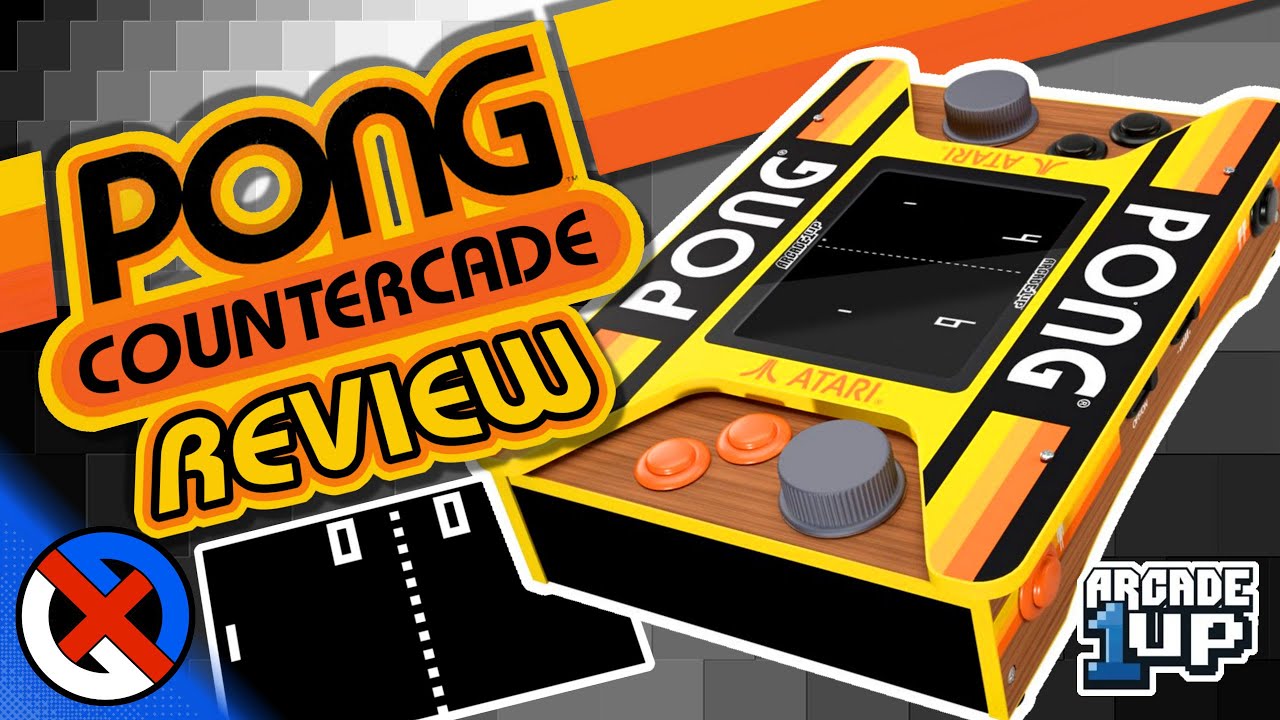 新品 アーケード1UP Arcade1Up PONG Counter-cade Arcade1Up Pong Countercade Review - Tempest, Warlords, and a