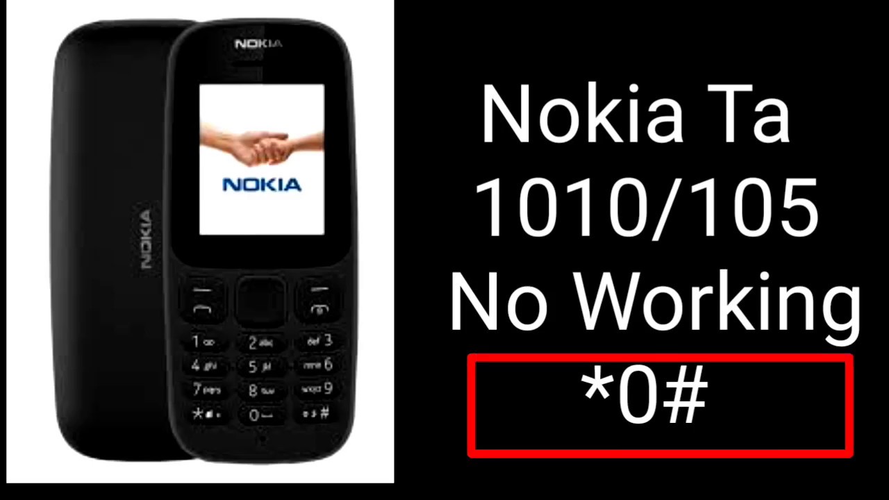 Nokia Ta 1010/105/*0# Kyped Solution | Kyped Not Work 