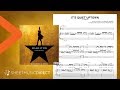 It S Quiet Uptown Sheet Music From Hamilton Lin Manuel Miranda Piano Vocal mp3