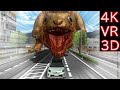 【MMD VR180】Shin Godzilla Chase( シンゴジラ 追跡 )