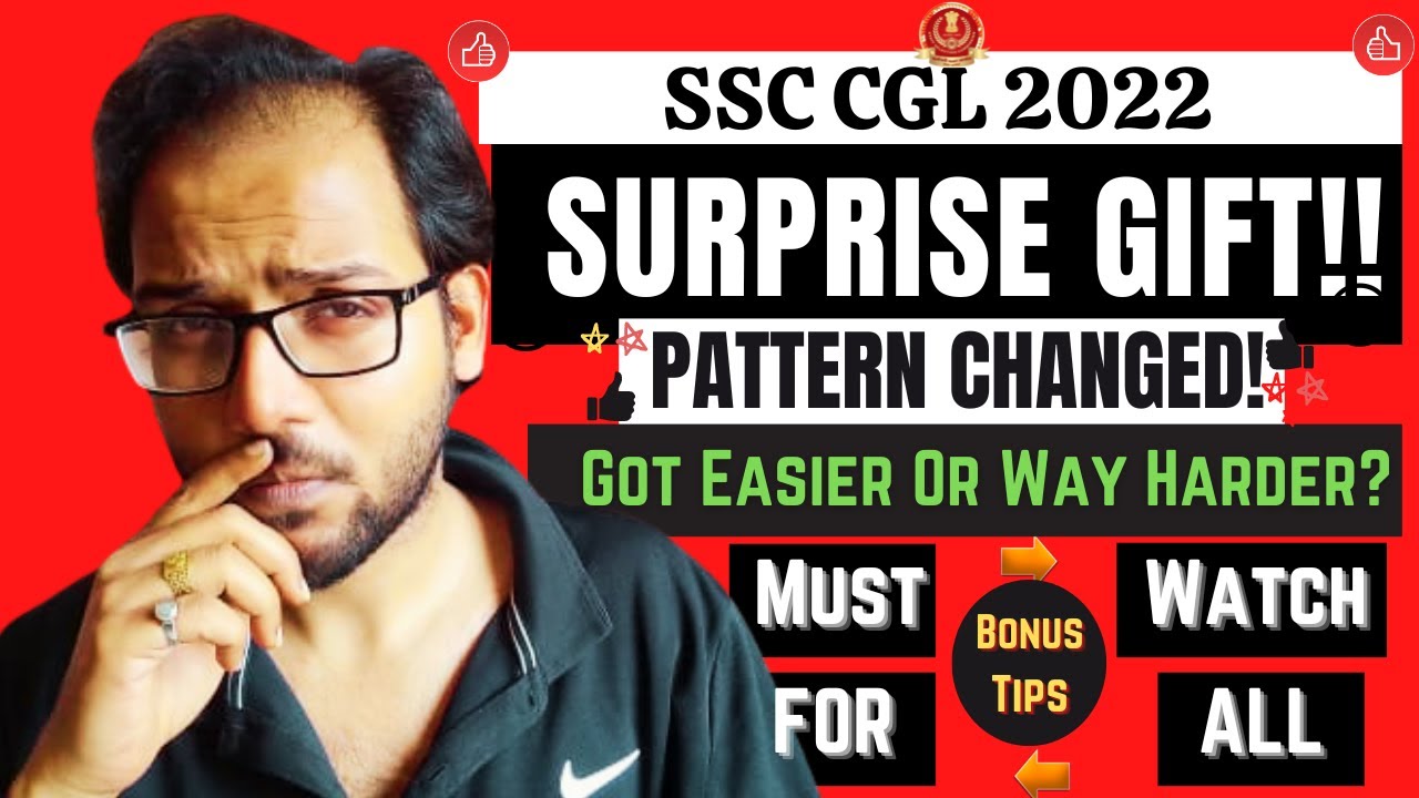 SSC CGL 2022 Pattern Fully Changed Got Easier Made For SSC YouTube ssc-cgl-2022-pattern-fully-changed-got-easier-made-for-ssc-youtube