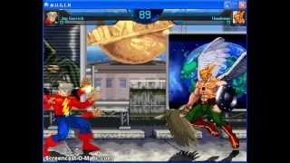 Mugen Jsa Flash Vs Hawkman