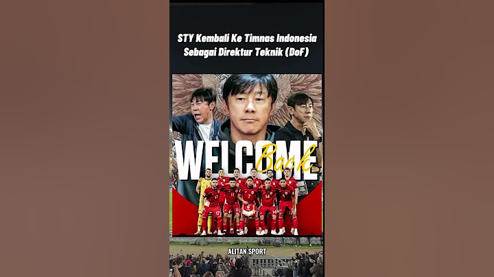 Welcome Back Shin Tae-Yong #shorts #timnasindonesia #shintaeyong #football #pssi