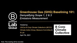 Greenhouse Gas (GHG) Baselining 101: Demystifying Scope 1, 2 & 3 Emissions Measurement