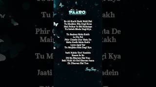 Try With Your Own Voice | Paaro #trendingshorts #songlyrics #trywithyourownvoice #shorts #songsnap