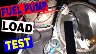 2005 nissan altima - crank no start - testing fuel pump circuit