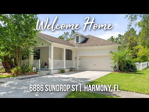 6886 Sundrop Street, Harmony, FL home video tour
