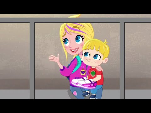Маленький ребенок 😱новый! 🎁весь эпизод | Polly Pocket Pоссия | 3+