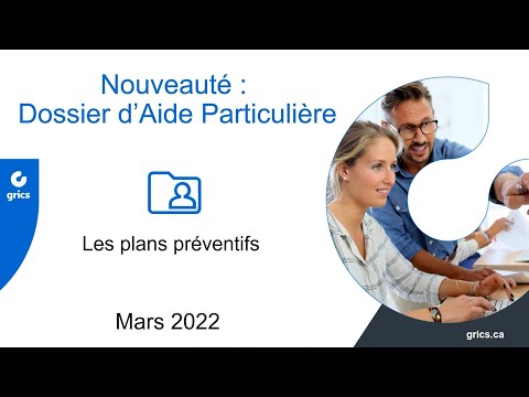 Nouveauté: Dossier d'Aide Particulière (mars 2022)