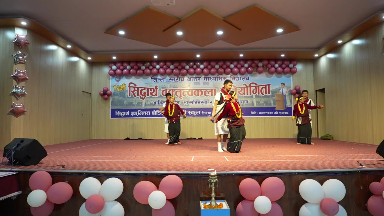 Cultural Dance Performance during District level inter-School Declamation Competition 