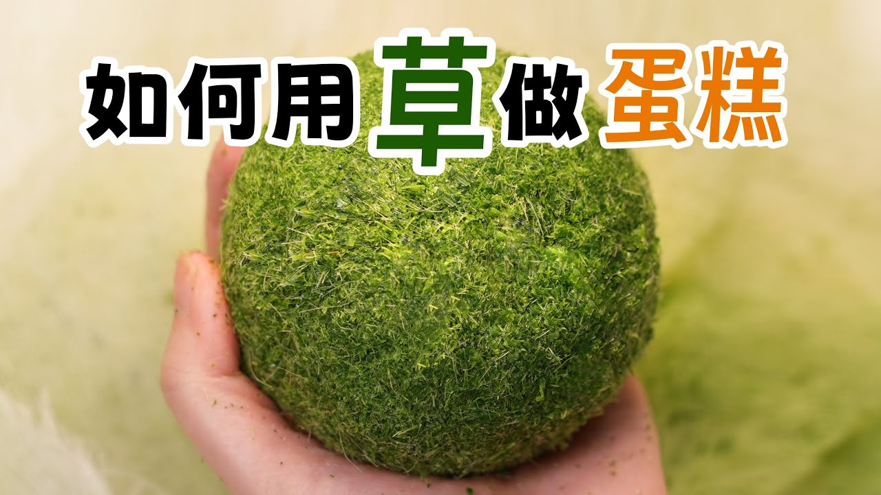 【懶羊羊青草蛋糕】饞了20年！它竟然是真實存在的！！| 黑貓廚房 Black Cat‘s Kitchen