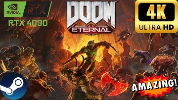 RTX 4090 - DOOM ETERNAL DLSS QUALITY ULTRA NIGHTMARE SETTINGS 4K