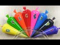 【フェチ音】絞り袋で茶色のスライムを作る,光沢のあるスライム Piping Bags Slime ASMR #AsmrSlime