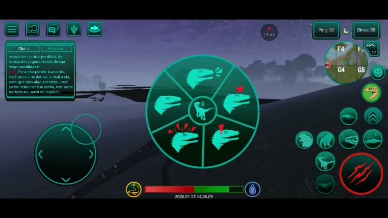 Jogando no servidor de realismo do @DinotopiaGames 