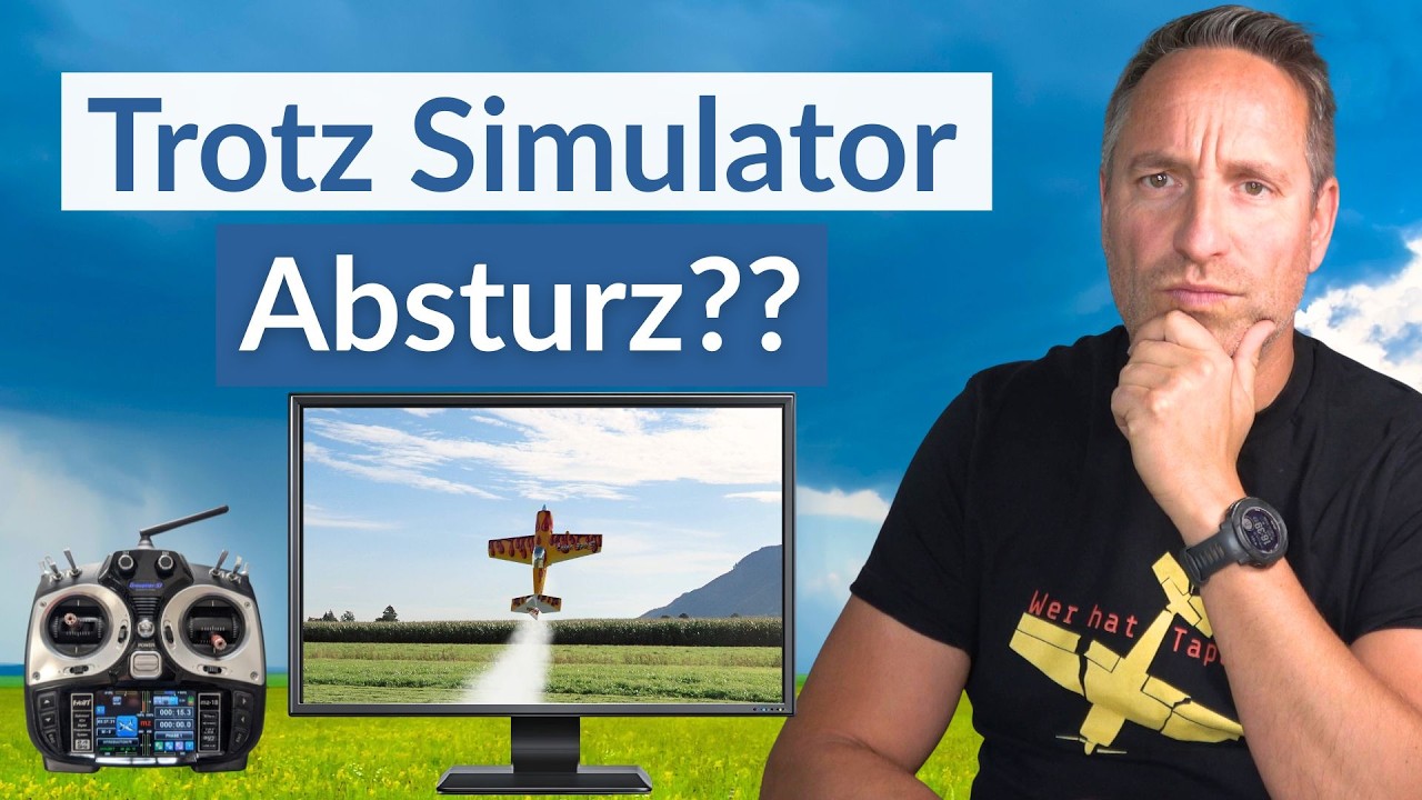 Warum Modellflugsimulator Training dich nicht automatisch besser macht! (Modellflug)