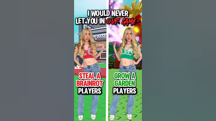 GROW A GARDEN Players VS. STEAL A BRAINROT Players on ROBLOX…