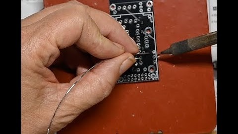 C.K. builds an LED Buddy kit from Velleman/Whadda
