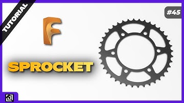 Design a Sprocket in Fusion 360 | Fusion 360 Tutorial 2021 | It’s made EZy