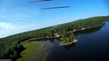 HobbyZone - Super Cub r/c  POV Downey Bay Ottawa River