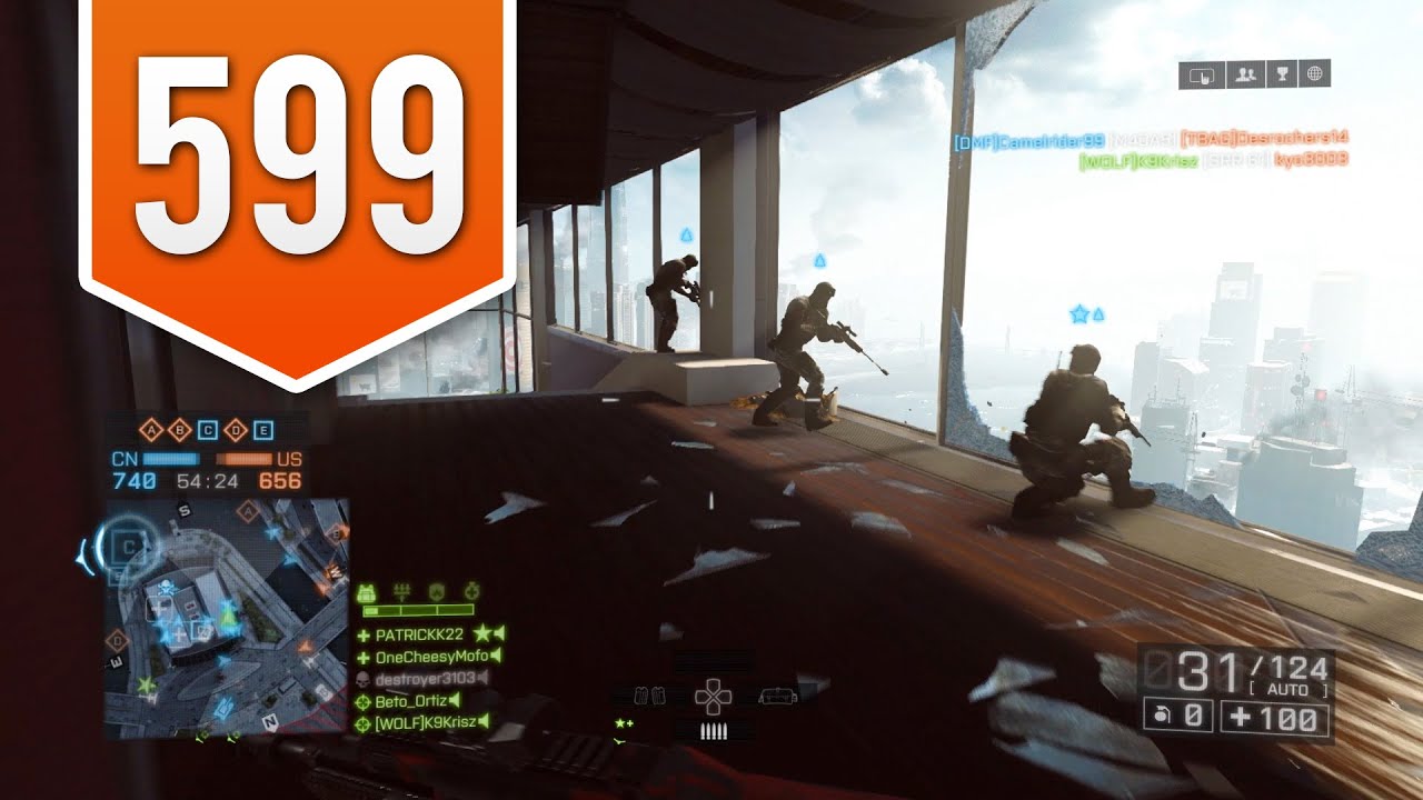 BATTLEFIELD 4 (PS4) - Road to Max Rank - Live Multiplayer Gameplay 