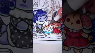 Girls Afternoon Tea Cozy Eras 2 Coloring Book by Jade Summer