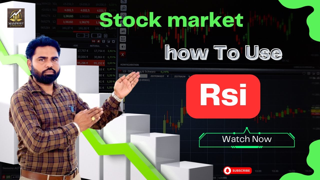How to Use RSI indicators strategy Stock Market - YouTube