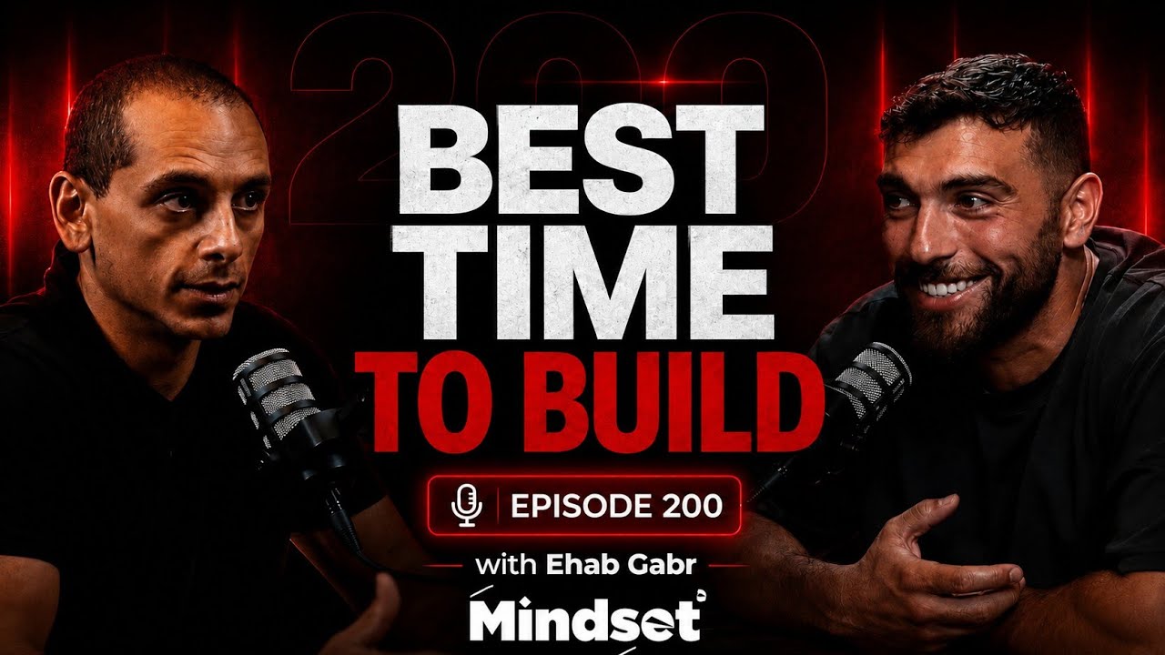 بودكاست Youssef Sabry Mindset: The Best Time in History to Build a Company | Ehab Gabr صورة مصغرة من يوتيوب - بودكاست Youssef Sabry Mindset: The Best Time in History to Build a Company | Ehab Gabr