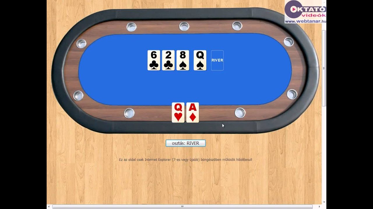 A póker alapjai - 8.lecke: A Hold'em póker alapszabályai - YouTube