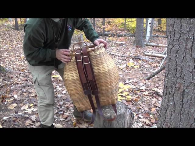 Allagash Pack Basket Multi Color Regular, Wood