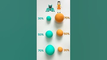 Smiling critters vs Squid Game 2 colour mixing. #drawing #art #diy #asmr #squidgame