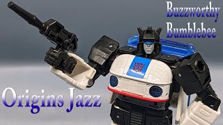 Chuck's Reviews Transformers Buzzworthy Bumblebee Origins Jazz