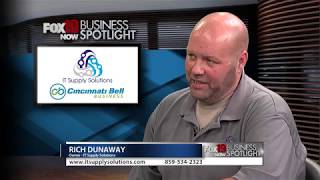 Celebrity Cincinnati Bell Business Fioptics for IT Supply Solutions Wealth