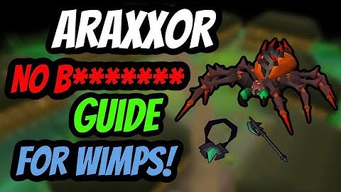Araxxor - The Easiest Guide | OSRS