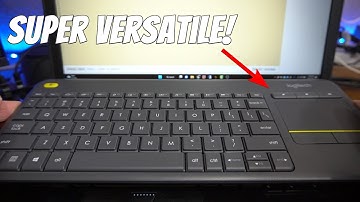 Logitech K400 Plus Wireless Touch met eenvoudige mediabediening en ingebouwd touchpad review