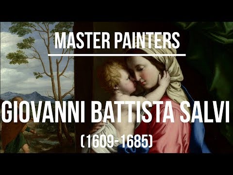 Giovanni Battista Salvi (1609-1685) A collection of paintings 4K Ultra HD