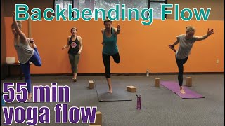 55 Minute Yoga Class - Backbending Flow Update