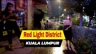 Red Light District Kuala Lumpur Malaysia Nightlife In Bukit Bintang Area Massage Girls