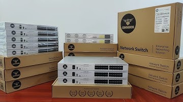 C3500-24X  -- COMMANDO Marshall C3500 24x 10G SFP+, Fiber Routing Switch --Core & Data Center Switch