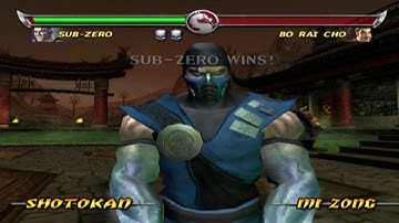 Mortal Kombat Deadly Alliance - Sub-Zero (Alternate) - Arcade Playthrough