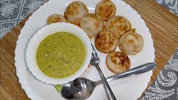 झटपट रवा अप्पे व चटणी |इंस्टंट रवा अप्पे पौष्टिक नाश्ता रेसिपी rava appe chutney🤤 #minivlog #shorts