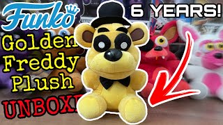 I FINALLY GOT THIS AFTER 6 YEARS!!! || RARE Funko FNAF Golden Freddy Plush Toy Unboxing Walmart 2016